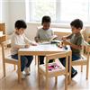 Cuscino sedia bambini in memory foam, per asilo e sgabelli, design cartone