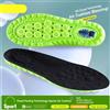 1 paio di solette sportive 4D Cloud per scarpe PU cuscino d'aria suola morbida a