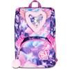 SEVEN SJ GANG STYLE JAM GANG Zaino Scuola Estensibile Big FLUFFY PINK GIRL, Viola, 24