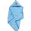 Playshoes Kinder Frottee-Kapuzentuch Dino, Accappatoio Bambino, Blu (bleu), Taglia unica
