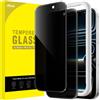 JETech Privacy Pellicola Protettiva per iPhone 17 Pro 6,3 Pollici Anti Spy Vetro