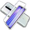 LXHGrowH Cover per Xiaomi Redmi Note 8 Pro, Custodia 2in1 Dual Layer Ibrida [360