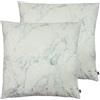 Ashley Wilde Cuscini Cinnabar Twin Pack Piume D'Oca, Slate/Dark Grey, 50 x 50cm, 2 unità