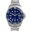 LORENZ FULL TITANIUM BLU 030212BB Orologio Uomo Automatico Sub 200 Metri Ve