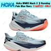 Hoka One One Hoka WMNS Mach X 3 Running Blu Pallido Navy 1168721-GBLV Taglia Donna