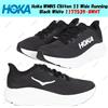 Hoka One One Hoka WMNS Clifton 11 Wide Running Nero Bianco 1177539-BWHT Taglia Donna