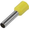Vogt Verbindungstechnik 460308 punta singola per cavo 1 mm² x 8 mm parzialmente isolato giallo 100 pezzi