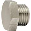 RIEGLER 115681-252.99/N-E - Vite di chiusura value line, G 3/4, SW 30, in ottone nichelato, 1 pezzo