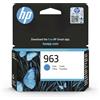 HP 963 Ciano, 3JA23AE, Cartuccia Originale da 700 Pagine, Compatibile con Stampa