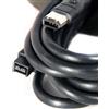 Hosa FIW-96-115, FIREWIRE 800 CABLE 9-PIN - 6-PIN 15FT