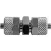 RIEGLER 114757-11.300-12-E - Connettore dritto per tubo 12/10, ottone vern, 1 pezzo