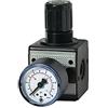 RIEGLER 100430-R 34-16 - Regolatore di pressione multifix, con manometro, BG 3, G 3/4, 0,5-16 bar, 1 pezzo