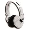 Nilox 10NXCUER00001 - Cuffie (Circumaural, 20-20000 Hz, 108 dB, Cablato, 1,25 m, 160 g) Nero, Bianco