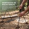 Appendiabiti da Campeggio e Stendino per Attrezzatura da Esterno