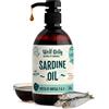 Wolf Belly Natural Pet Goodness Wolf Belly - Olio di Sardina per Cani e Gatti 100% Naturale (500ml) Omega 3 e 6,