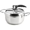 INOXPRAN - Pentola a Pressione, Acciaio Inox, Capienza 3,5 L, Triplo Fonto Adatt