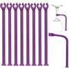 YouU - Supporto per bicchieri da vino in silicone, per lavastoviglie, 8 pezzi, c