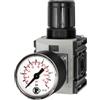 RIEGLER 142396-FUM 7004 - Regolatore di pressione FUTURA-mini, Standardmano, BG 0, G 1/4, 0,1-4 bar, 1 pezzo