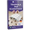 12 Trappole Scarafaggi E Blatte Da Interno - Esca Naturale Adesiva per Disinfest