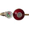 Regolatore Gas Propano 37mbar con Manometro Monitoraggio Pressione per Grigliate