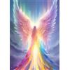 ZYJBD Quadro Diamond Painting con Angeli - Kit DIY 5D Arte a Diamante con D