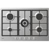 Candy Timeless CHG74WX Acciaio inox Da incasso 74.5 cm Gas 5 Fornello(i)