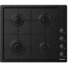 Candy Idea Piano Cottura CHW6LBB a Gas 4 Fuochi Gas Colore Nero