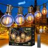 Suwin Catena Luminosa Esterno 30M LED con 50+2 Filo Lampadine Telecomando | Dimmerabil
