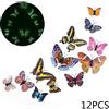 12 pz/set adesivi murali 3D per fai da te per casa ufficio stanza PVC arte kit