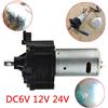 Miniatura Generatore Manuale Manovella Dinamotor 5-24V per vento Idraulico Test