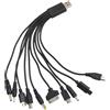 Nokia Cavo di Ricarica USB Compatto 10 in 1 da per viaggio con Connettori