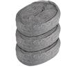 JSMTKJ 4 PCS Lana d'Acciaio Grado 0000 Paglietta Abrasiva Extra Fine per Pulizia e
