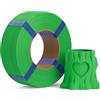 DEEPLEE Filamento PLA Basic 1.75 mm, Confezione Senza Bobina Zero Sprechi, Verde