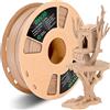 Ovvnyxe OVV3D Filamento PLA 1.75 1kg Legno, Stampante 3D Filamento PLA 1.75 1kg Roble Bl
