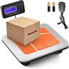 Bilancia Postale Digitale 300Kg/660Lb, Display LCD Esterno, Bilancia Pacchi Con