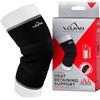Vulkan Ginocchiera classica in neoprene, fornisce una leggera compressione, vestibilità comoda, fornisce benefici terapeutici, nero, piccolo, 5 mm