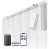 Binario Motorizzato per Tende Perfect Wave, Motore Wifi Compatibile Con Alexa, G