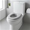 Cuscino rialzato per sedile WC per la casa, comodo e impermeabile.