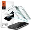 Spigen Pellicola protettiva in vetro temperato Spigen per iPhone 15 - Durezza 9H, coper