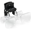 Eschenbach Optik maxDETAIL Clip - La variante degli occhiali di ingrandimento maxDETAIL per portatori di occhiali come pratico accessorio clip-on per gli occhiali da vista, made in Germany