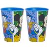 Stor Bicchiere Bambini Topolino 260ml in Plastica - Riutilizzabile, Infrangibile, Senza BPA - Bicchiere Perfetto per Casa e Scuola (Confezione da 2)