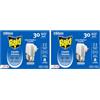 Raid Liquido Elettrico Antizanzare Contro Zanzare Comuni e Tigre, Confezione da 2 Base e 1 Ricarica 21 ml, 30 Notti