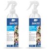 SANITEC igiene sicura Sanitec, Deo Spray Bouquet Di Fiori, Profumatore Ambienti E Tessuti 300 ml, Profumo Floreale Fino A 48 Ore, Tecnologia Elimina Odori (Confezione da 2)