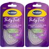 Dr. Scholl's Party Feet Ultra Slim Cuscinetti in Gel Ultrasottili per la Protezione della Parte Anteriore della Pianta del Piede, Cuscinetto Trasparente per Scarpe col Tacco, Tecnologia Antiscivolo