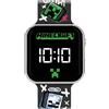 Peers Hardy (UK) Limited. Accutime Minecraft LED Display Watch with Silicone Enemies Character Strap for K