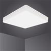 LED ATOMANT Plafoniera LED Quadrata Soffitto 30x30cm 48W Bianco Freddo | 6500K, 4000 lumen, Senza cornice