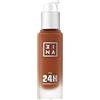 3INA MAKEUP - The 24h Foundation 669 - Marrone Medio Con Sottotono Neutro/Rosa - Fondotinta Coprente Professionale Liquido - Colore Uniforme - Vegan - Cruelty Free