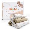 Does not apply Mussole Neonato 30X30 Cm Piccole - Set 6 Quadrotti Cotone Neonato Super Soffici