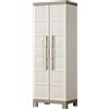 Does not apply Armadio Portascope Excellence, 4 Ripiani Regolabili & 2 Vaschette Portaoggetti,