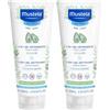 Mustela Gel Detergente 2 in 1, Corpo e Capelli, per Neonati, Bambini, Adatto a tutta la Famiglia - Pratico per l'Utilizzo Fuori Casa, 95% Ingredienti di Origine Naturale (200ml) (Confezione da 2)